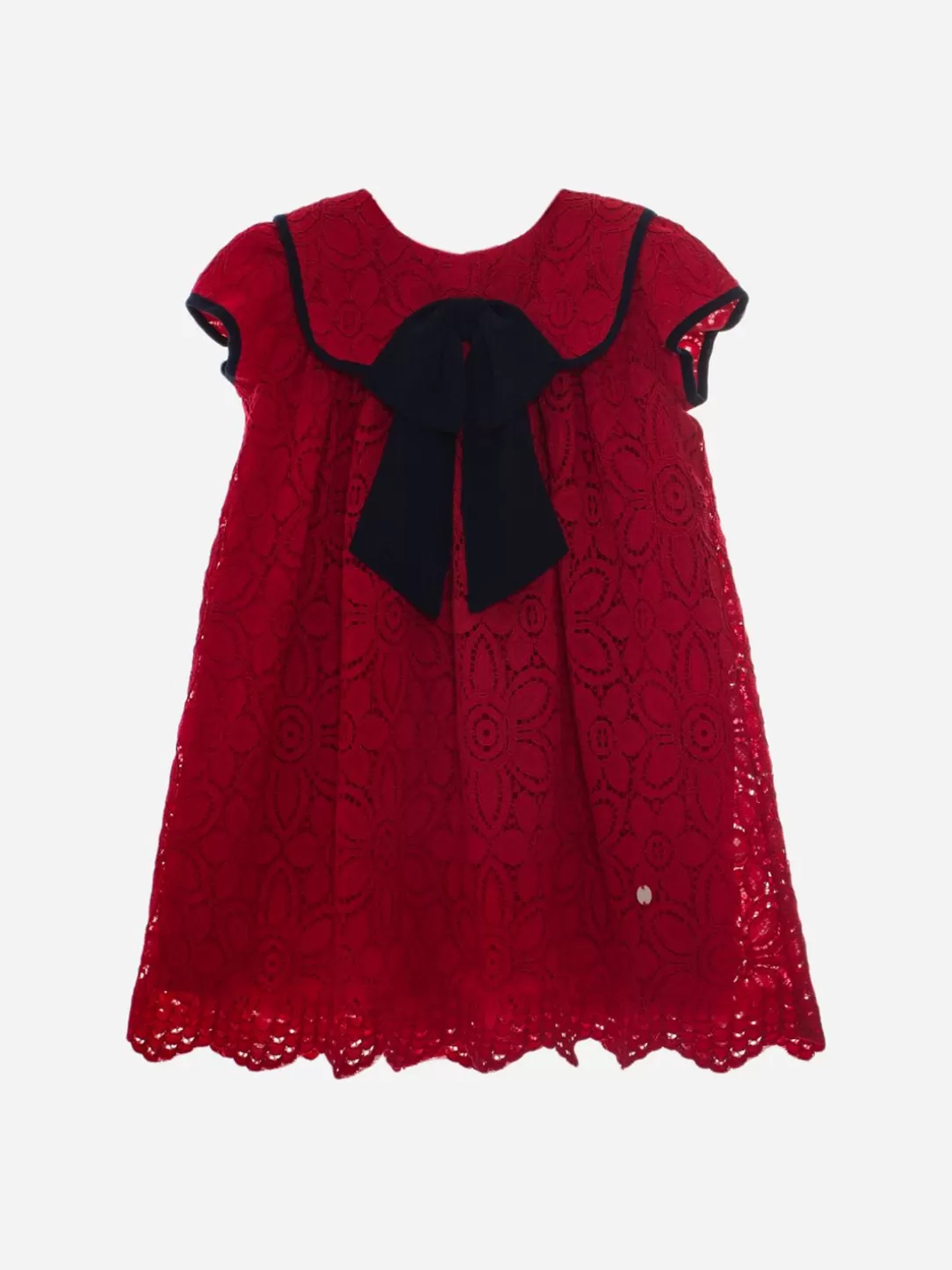 Baby Patachou Girlsred Lace Dress