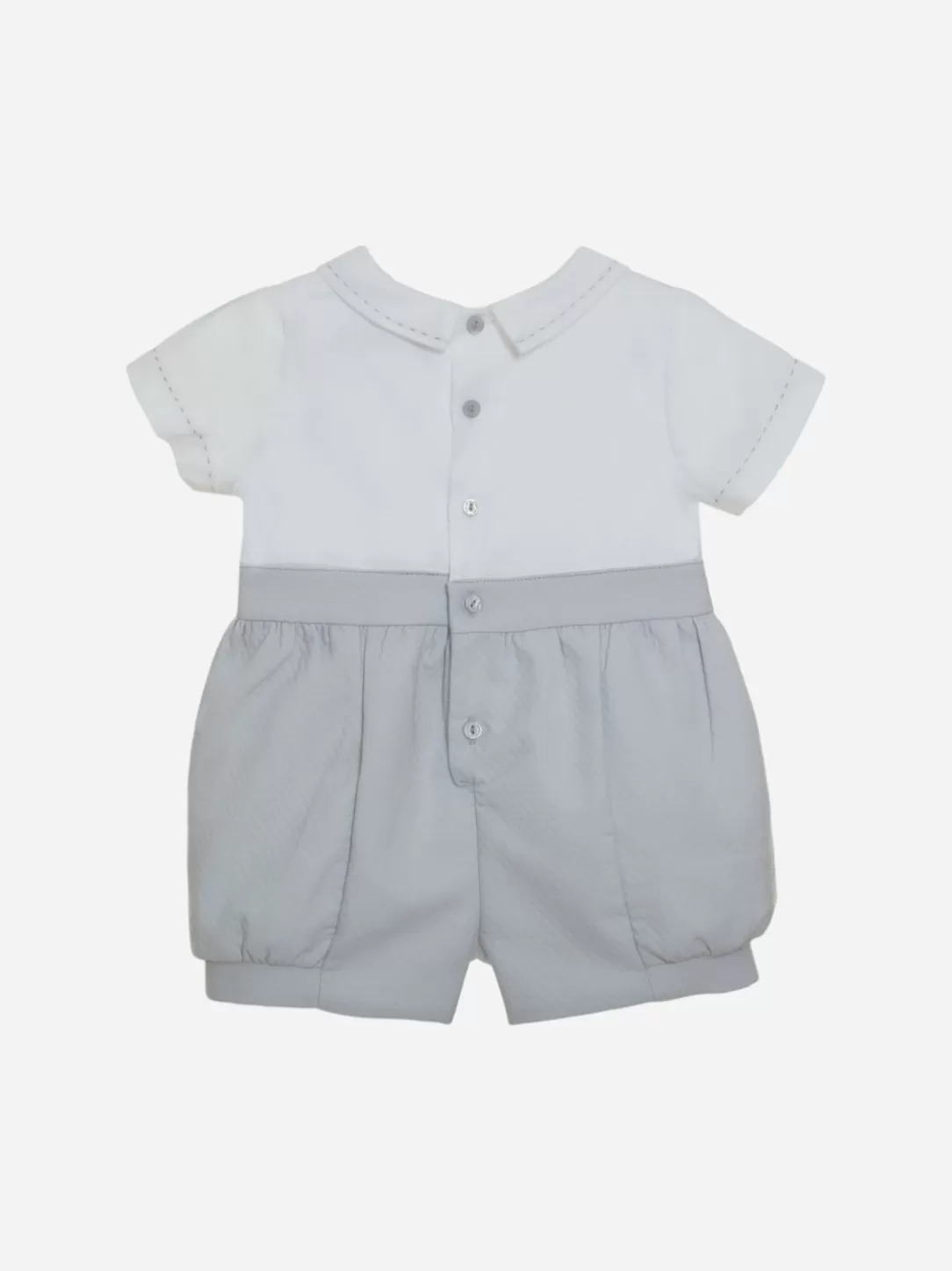 Baby Patachou Gray Baby Boy Jumpsuit