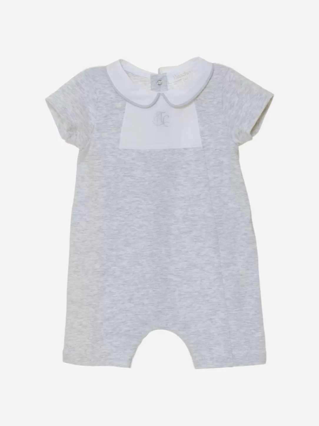 Baby Patachou Gray Jersey Babygrow