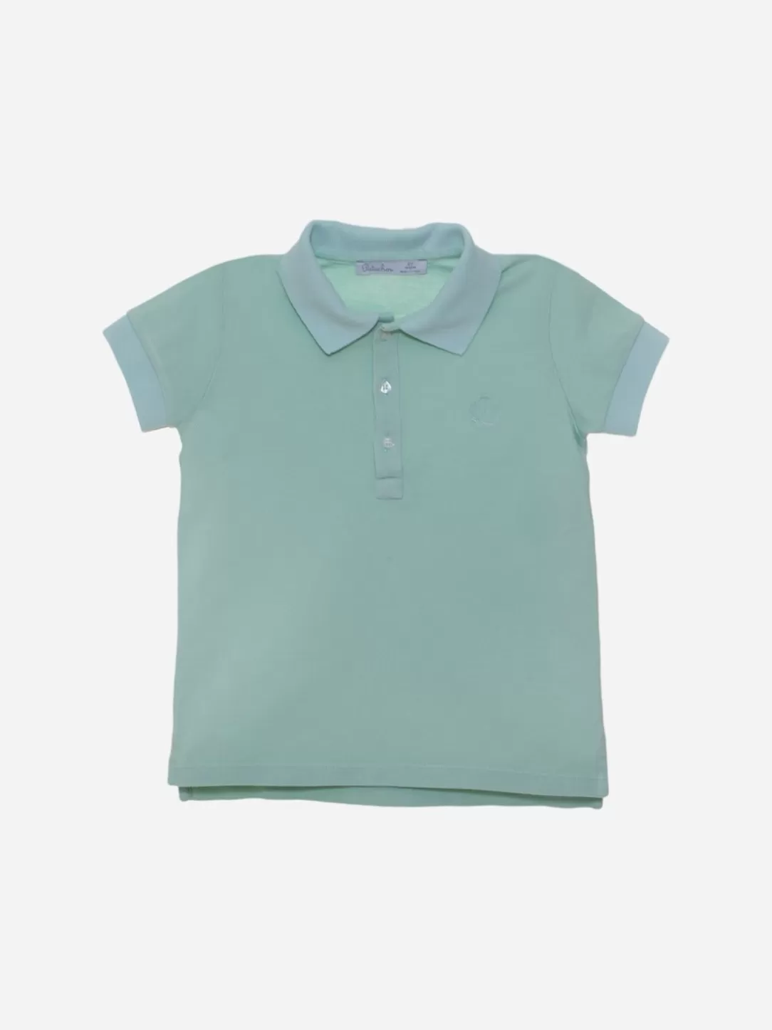 Baby Patachou Green Water Jersey Boys Polo