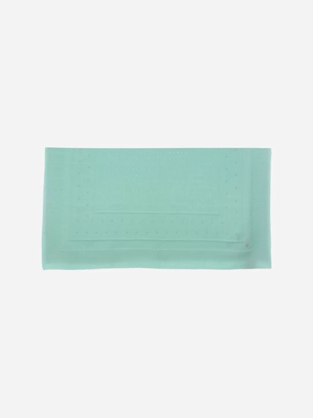 Baby Patachou Green Water Knit Blanket