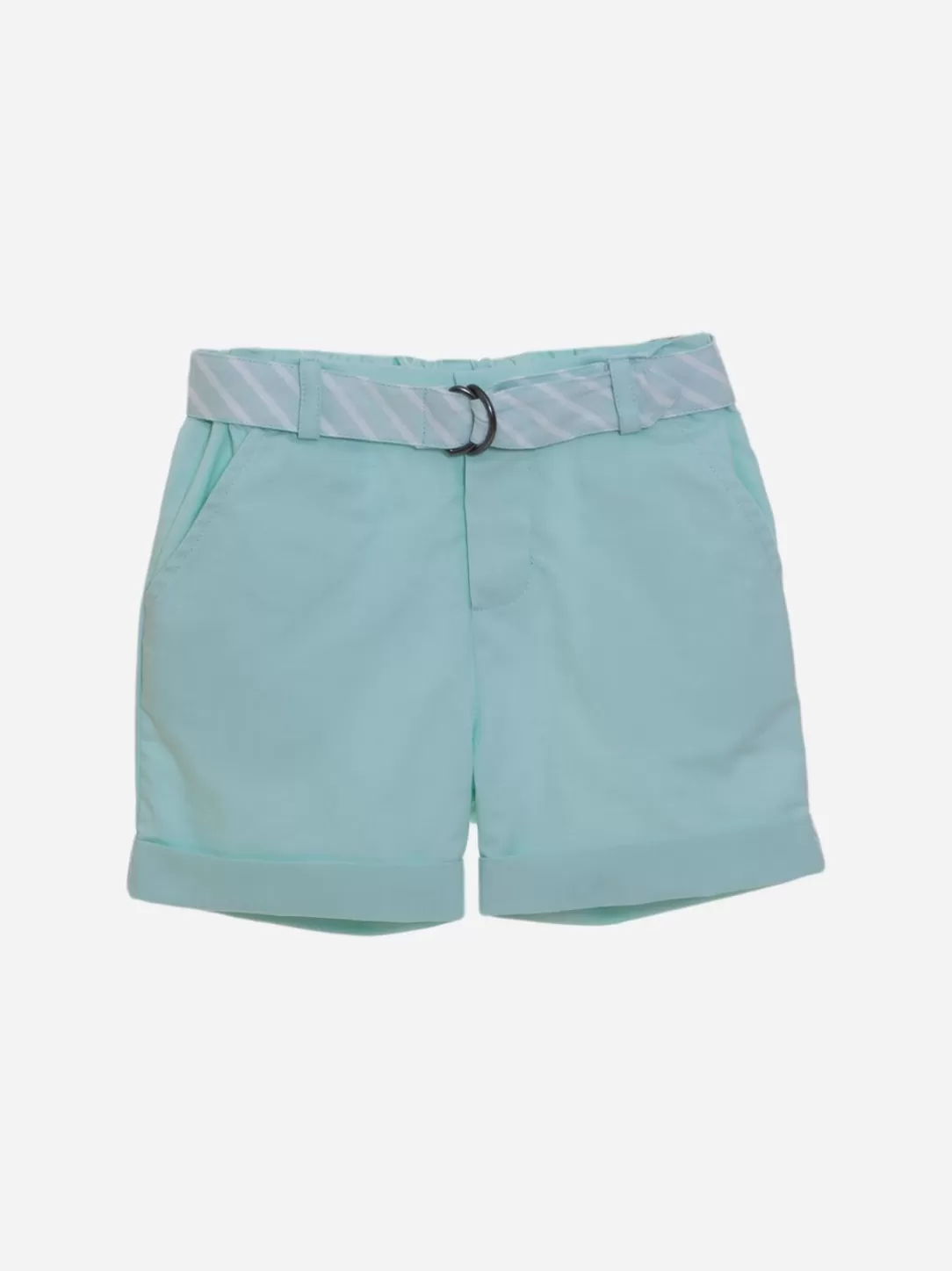 Baby Patachou Green Water Linen Boys Shorts