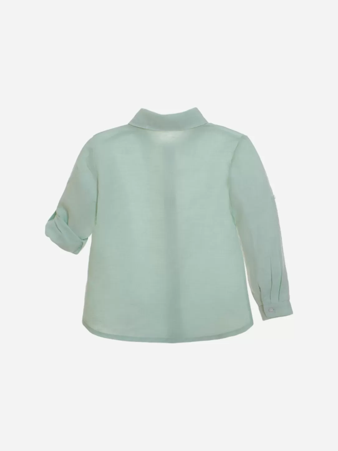 Baby Patachou Green Water Linen Shirt