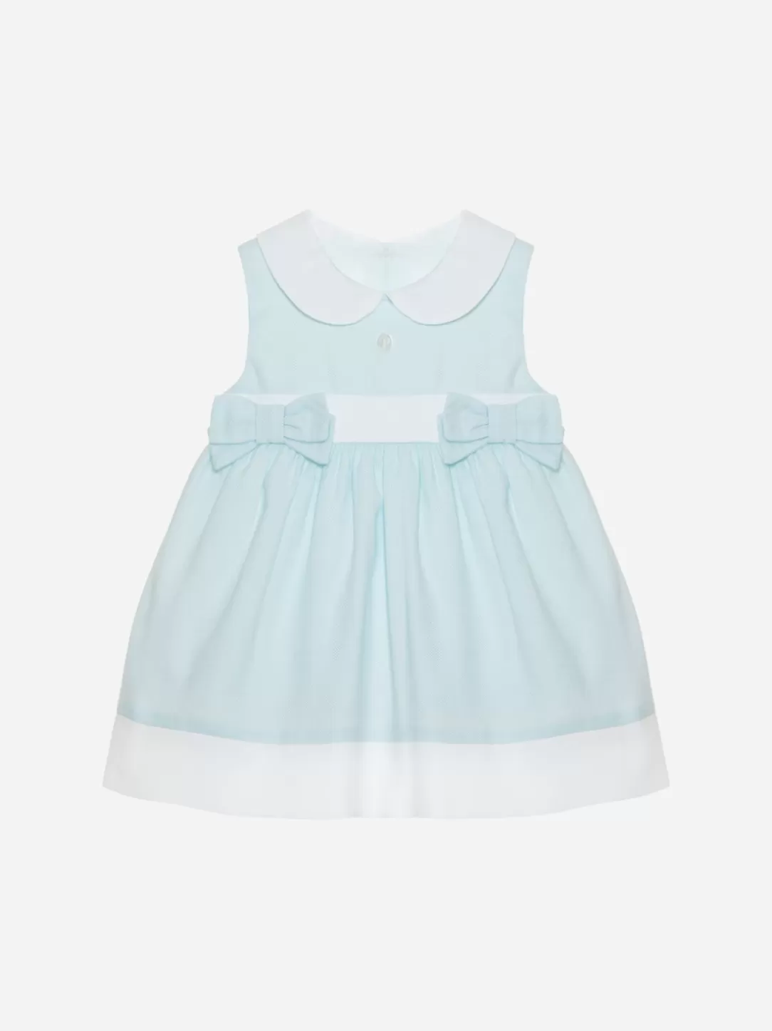 Baby Patachou Green Water Poplin Dress