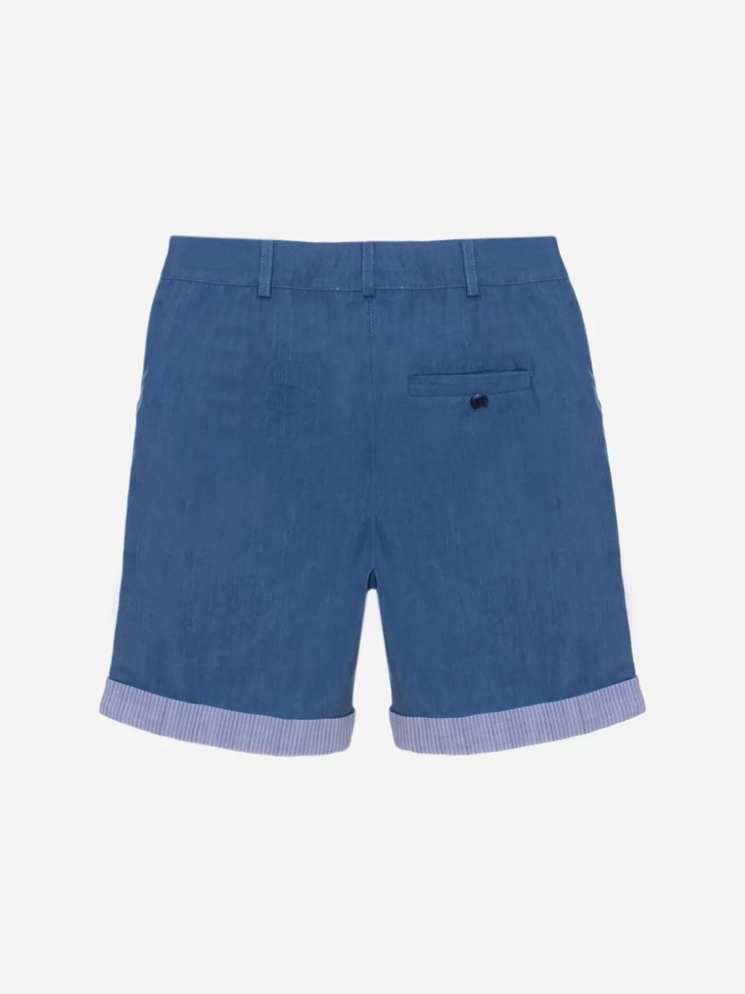 Baby Patachou Indigo Blue Boys Shorts With Belt