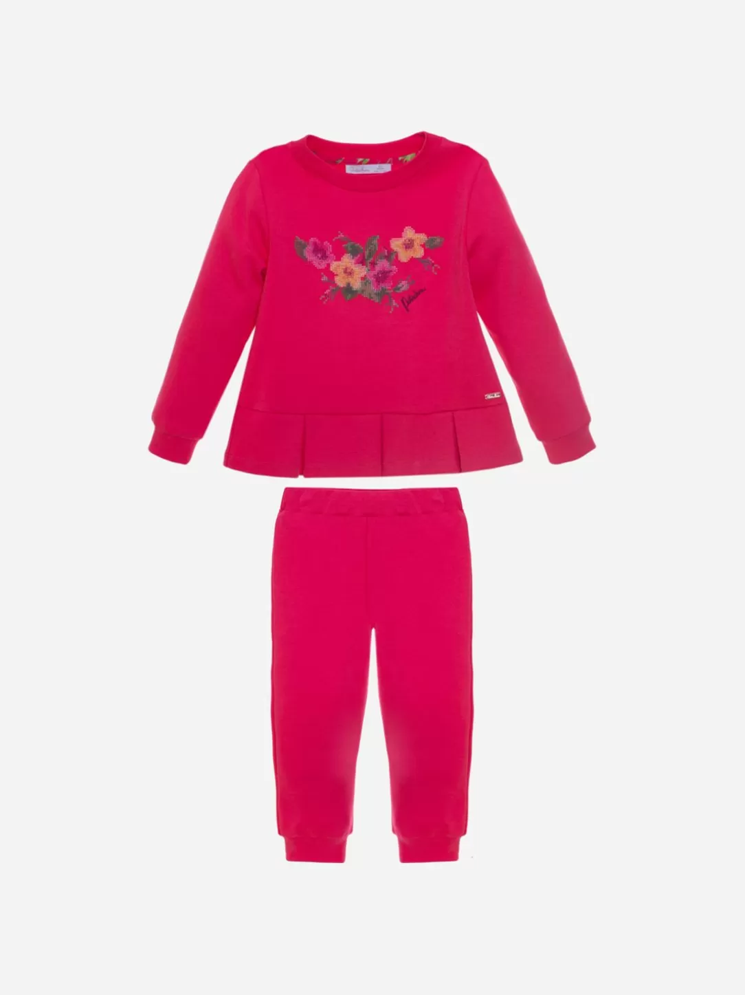 Girl Patachou Kids Girl Pink Fucshia Set