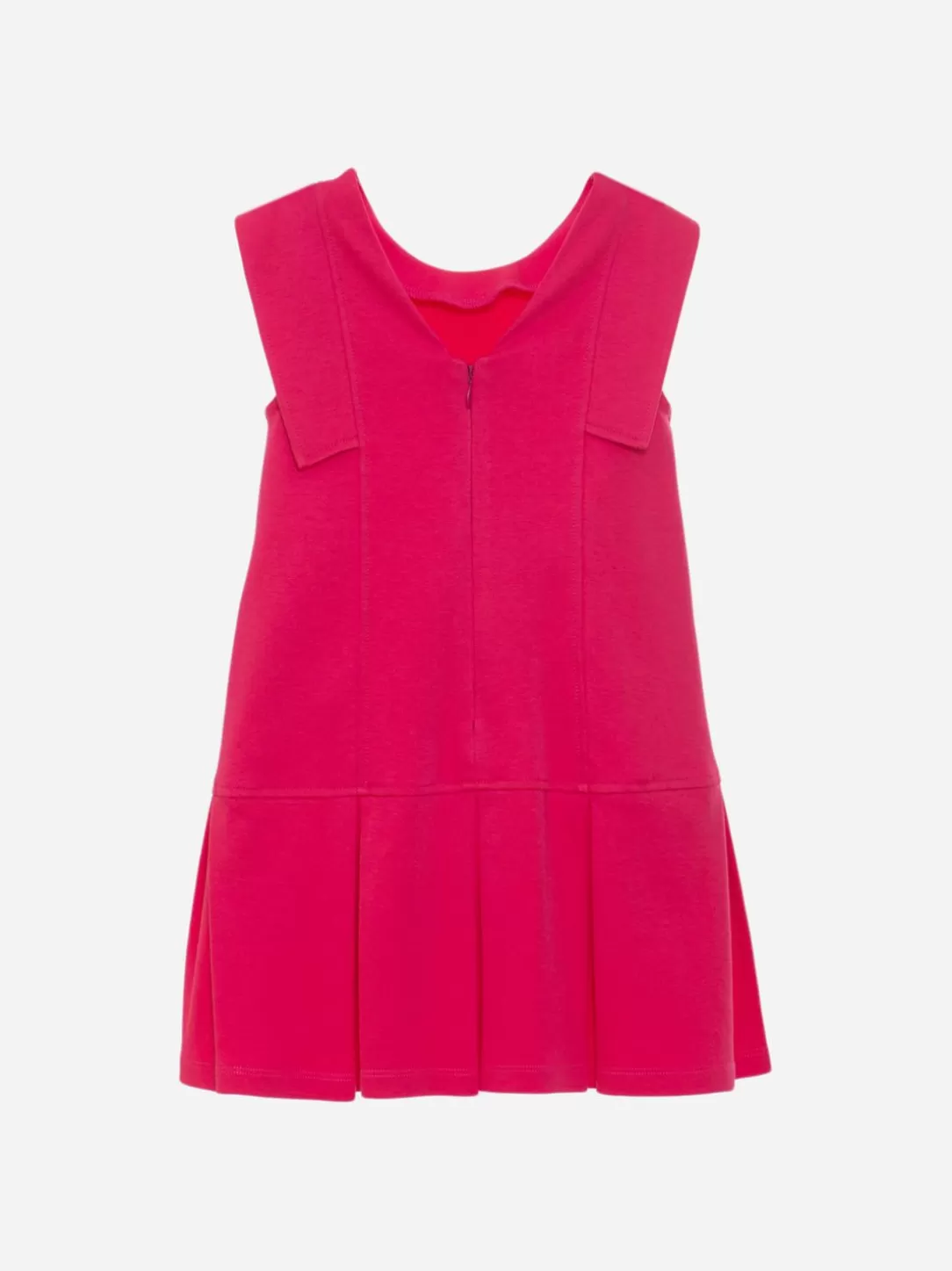 Girl Patachou Kids Girl Tank Dress In Fucshia