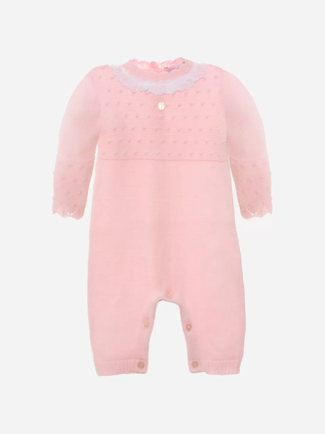 Baby Patachou Knitted Baby Girl Babygrow