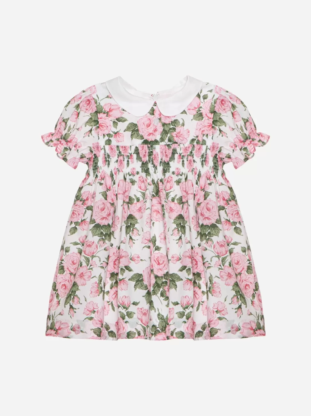 Baby Patachou Liberty Pink Dress With Exclusive Flower Print