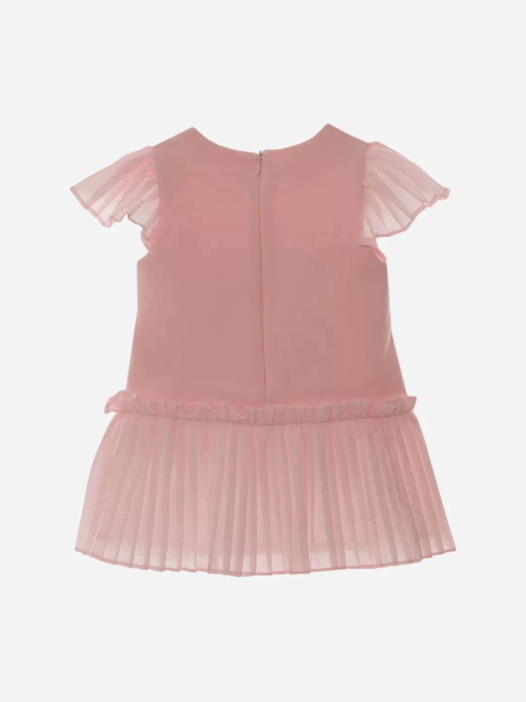 Baby Patachou Light Pink Dress Decorated With Bows