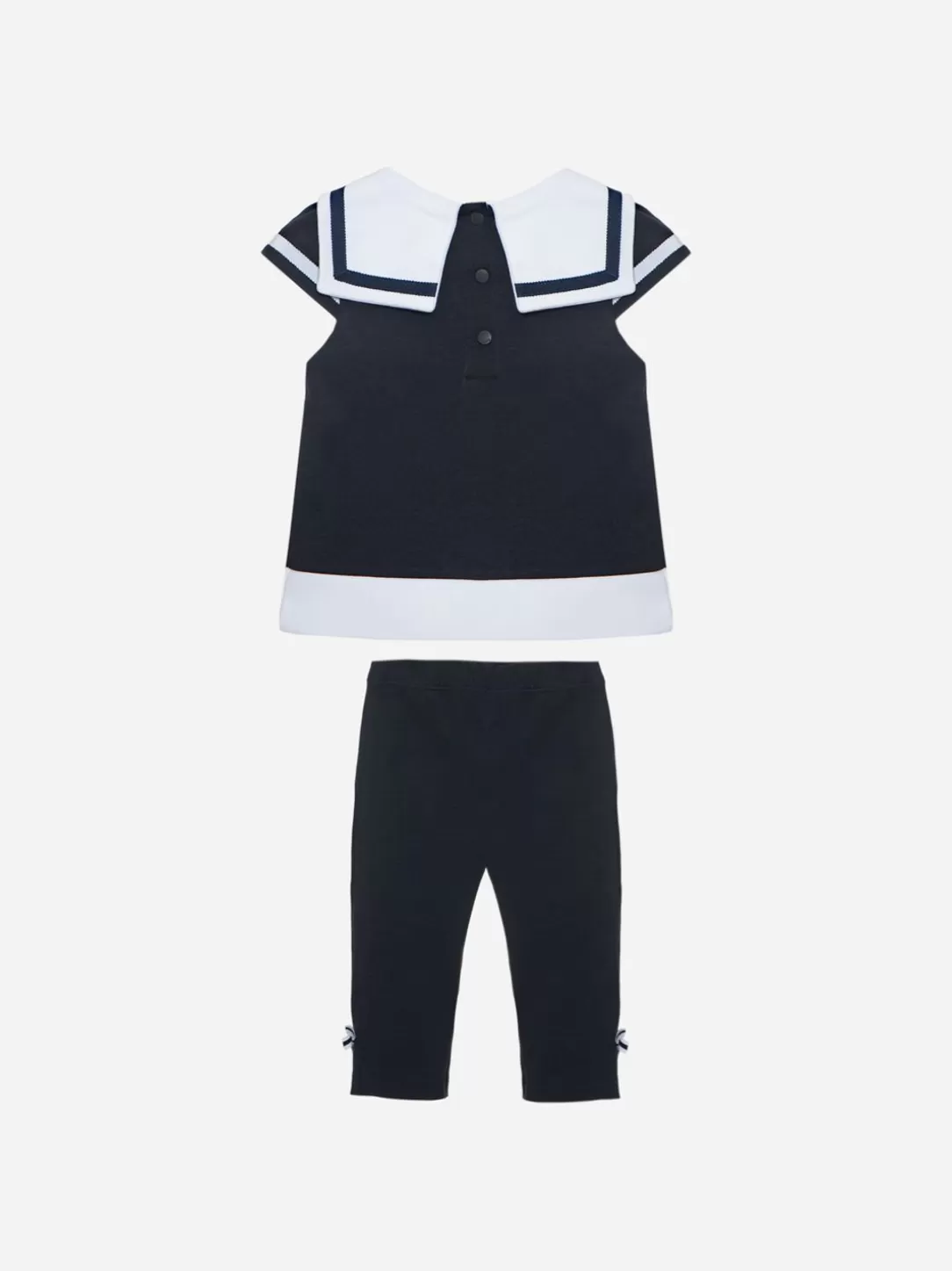 Baby Patachou Marine T-Shirt And Pants Set