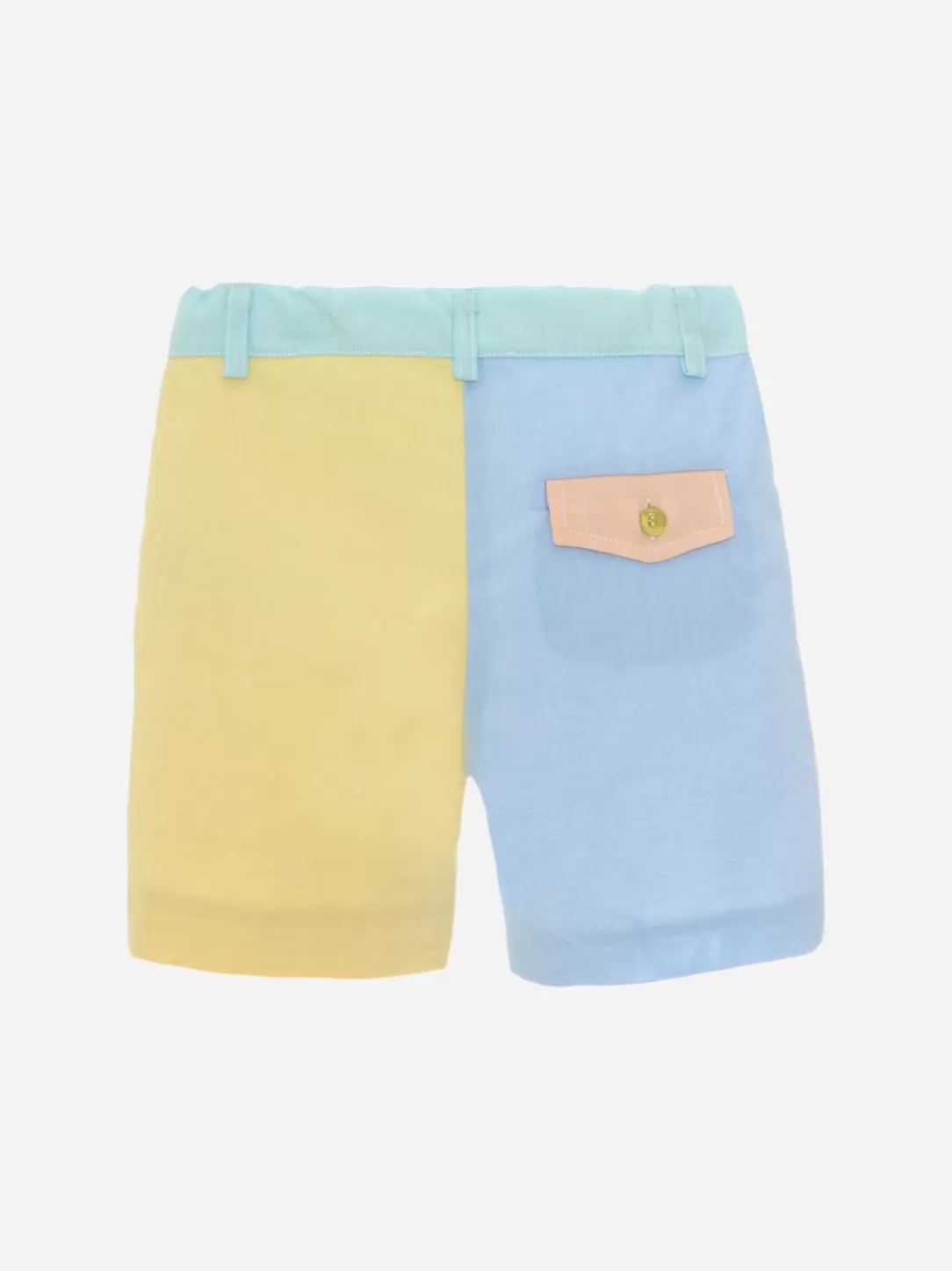 Boy Patachou Multicolor Oxford Shorts
