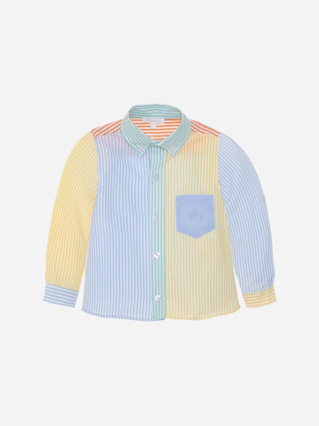 Boy Patachou Multicolor Stripes Shirt