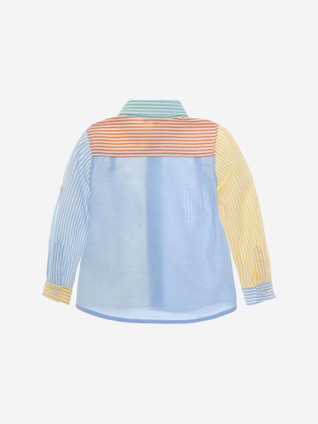 Boy Patachou Multicolor Stripes Shirt