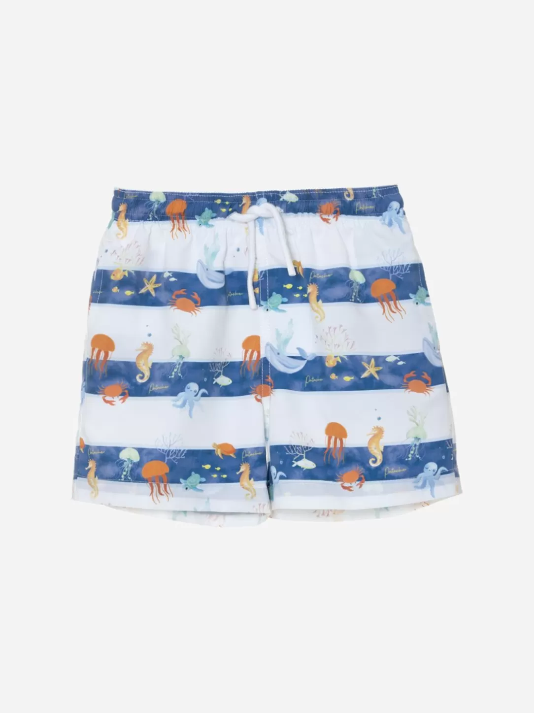 Baby Patachou Nautical Print Swim Shorts