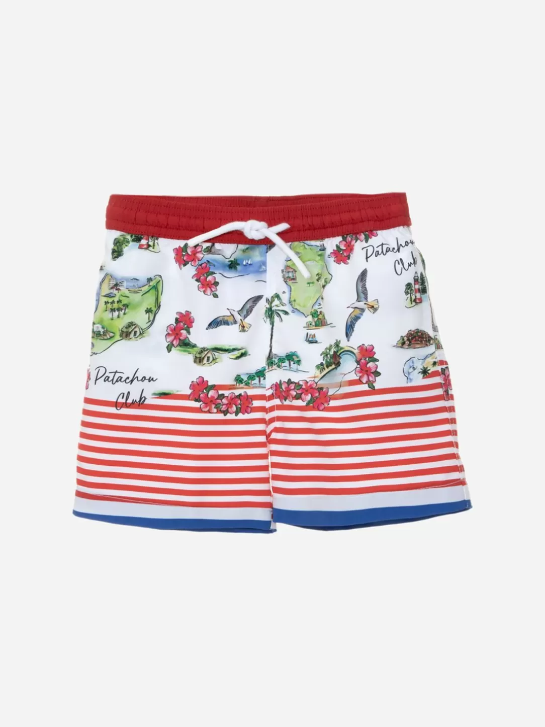 Baby Patachou Nautical Print Swim Shorts