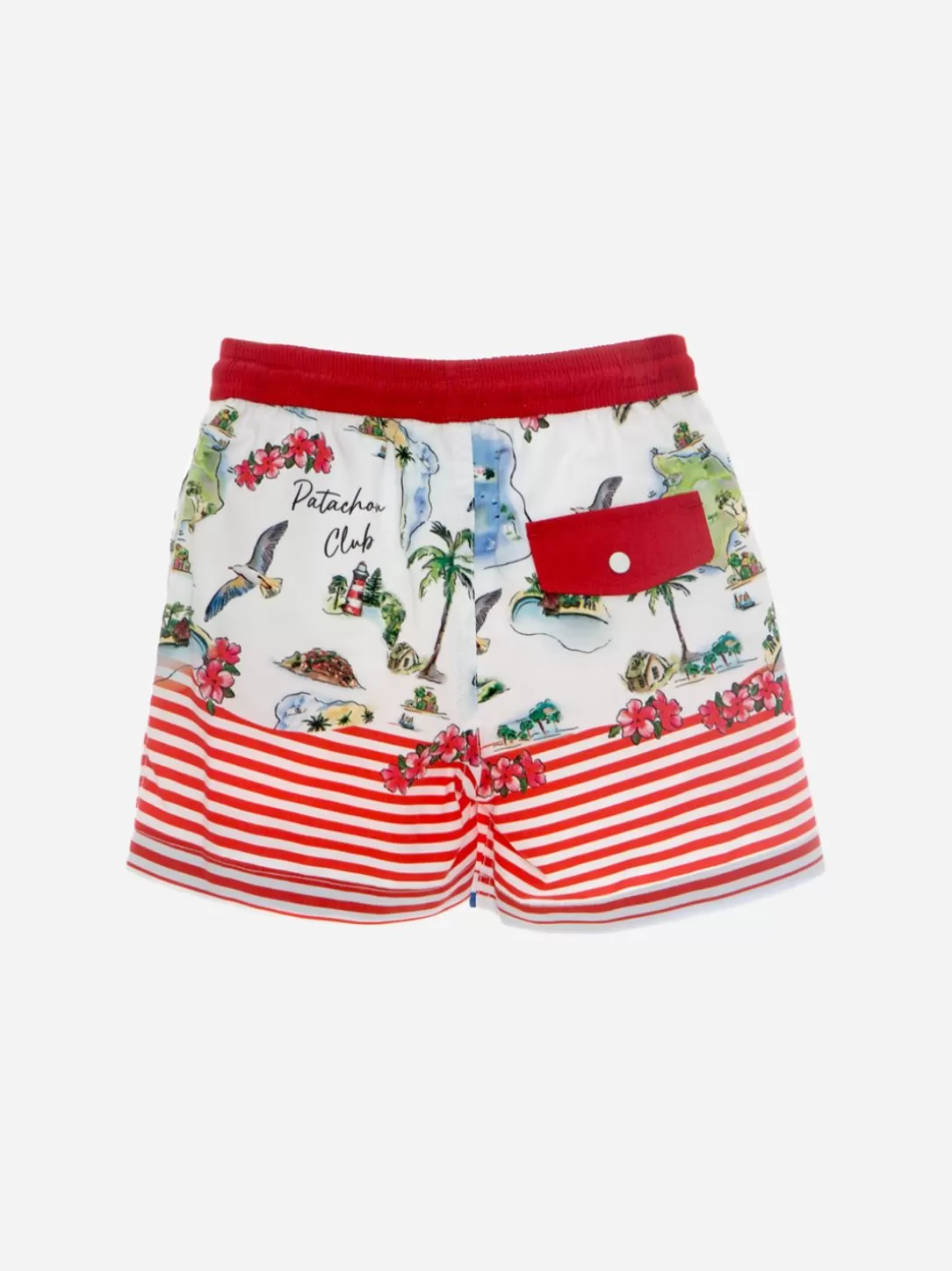 Baby Patachou Nautical Print Swim Shorts