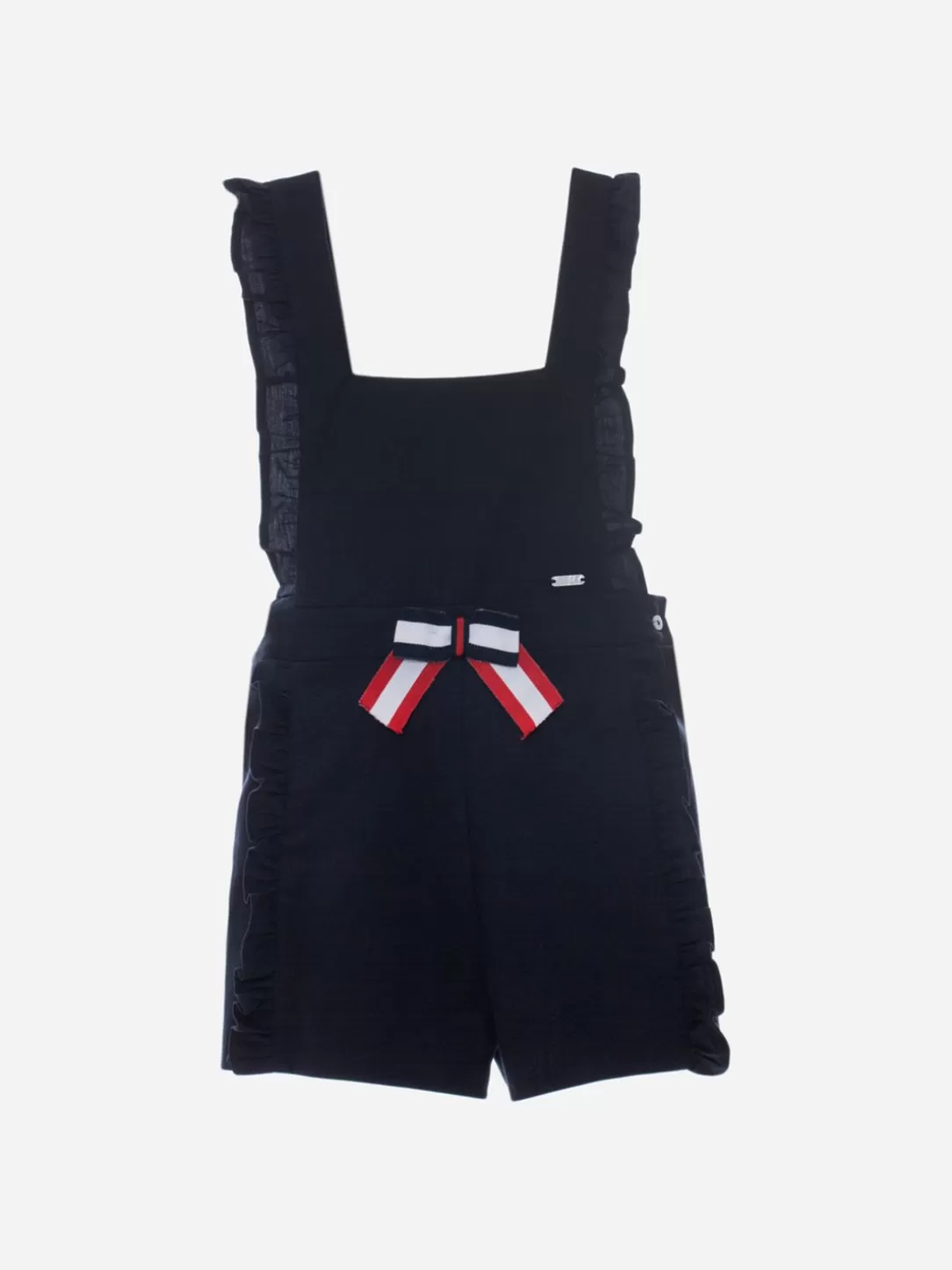 Baby Patachou Navy Blue Jumpsuit With Bow