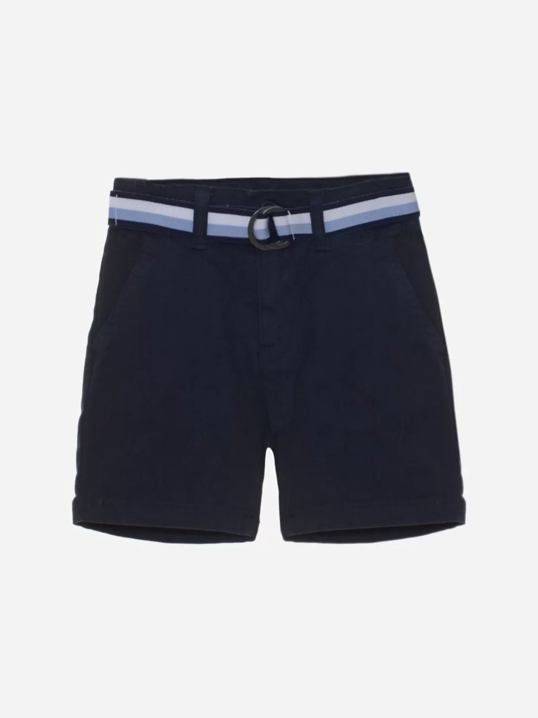 Baby Patachou Navy Blue Twill Shorts