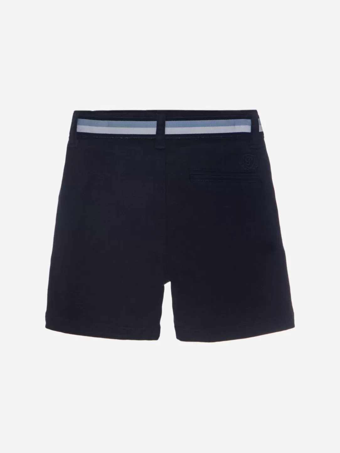 Baby Patachou Navy Blue Twill Shorts