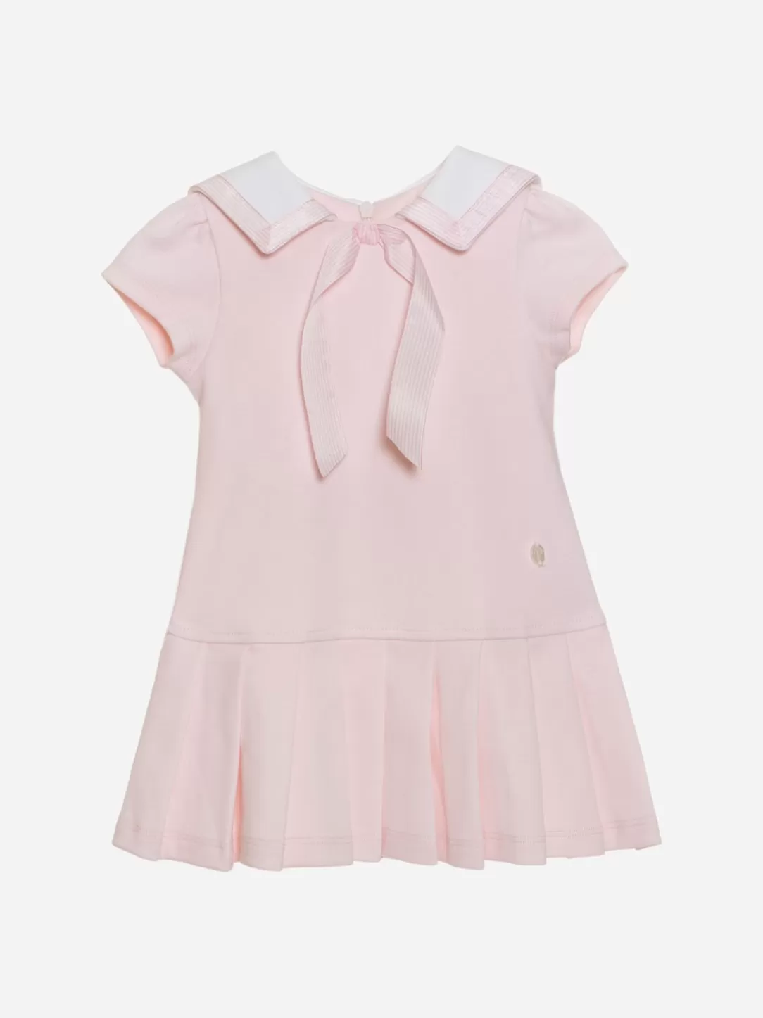 Baby Patachou Pale Pink Dress Made In Jersey