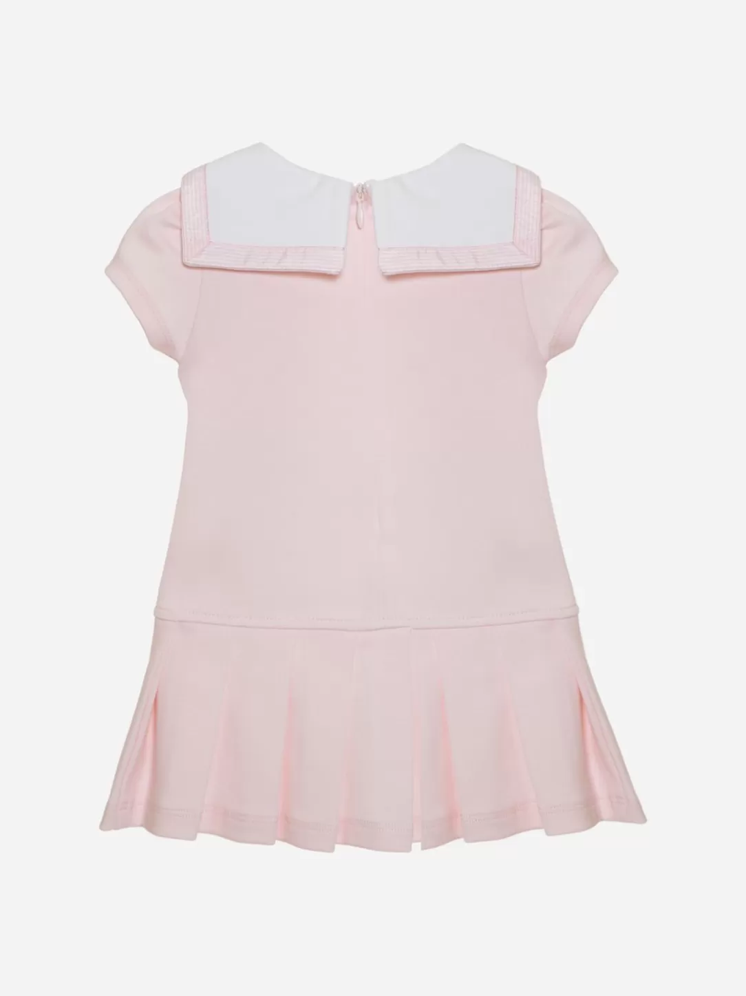 Baby Patachou Pale Pink Dress Made In Jersey