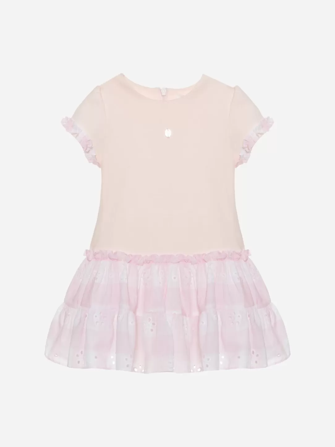 Baby Patachou Pink And Check Dress