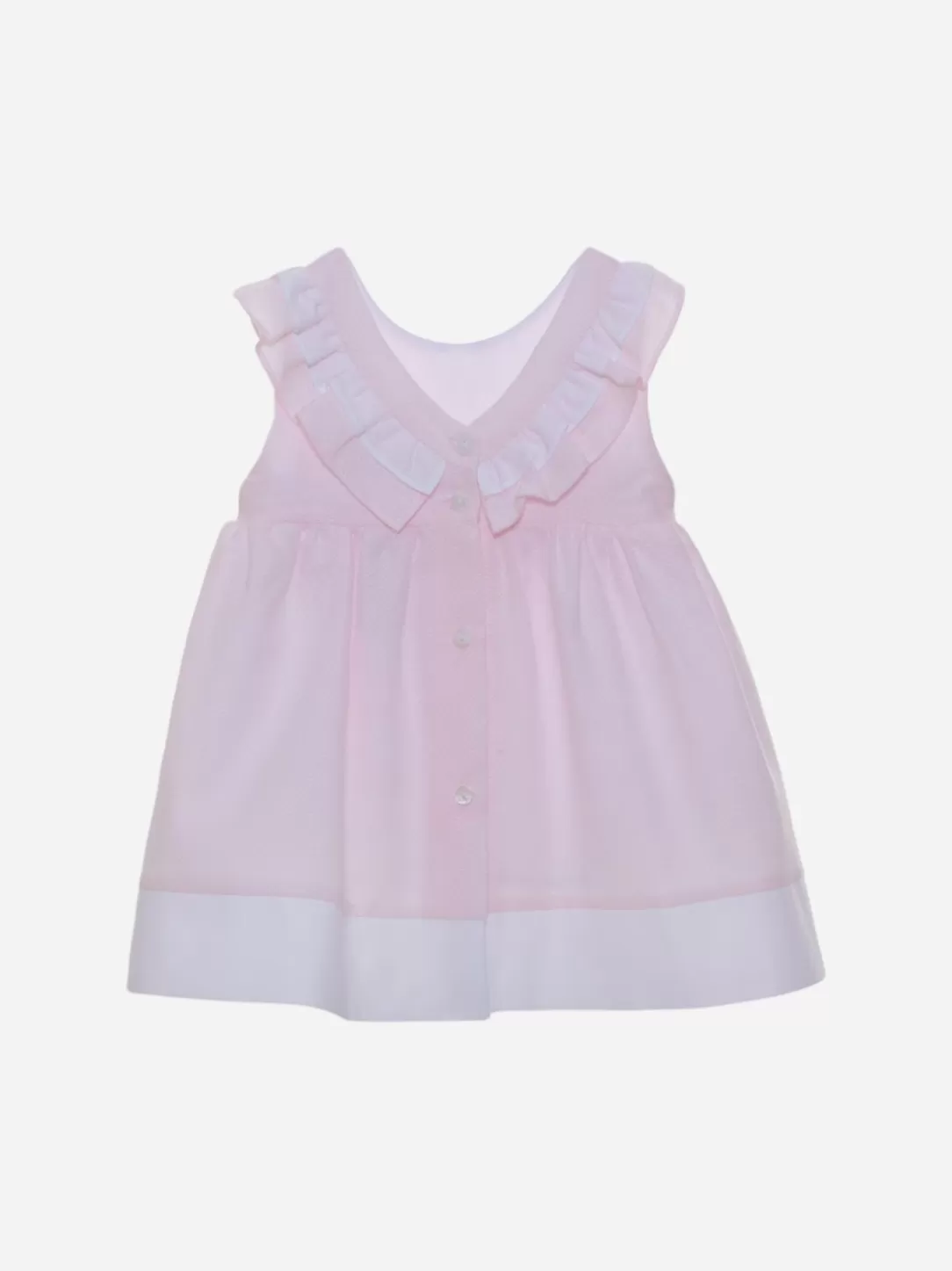 Baby Patachou Pink Baby Girl Dress With Lace