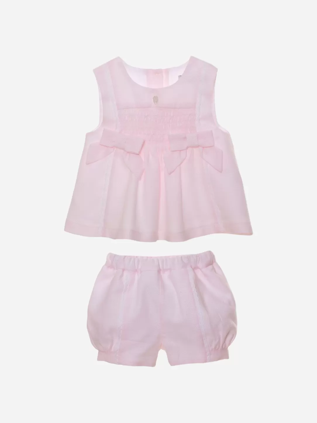 Baby Patachou Pink Baby Girl Set With Bows