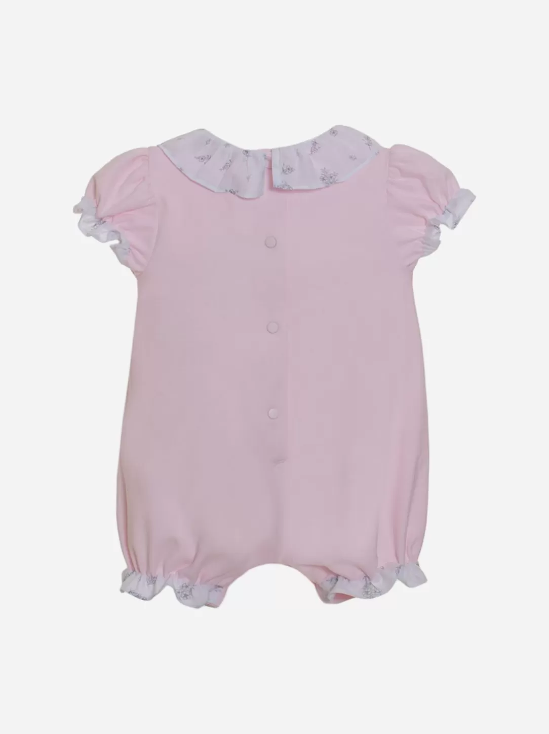 Baby Patachou Pink Babygrow For Baby Girl With Exclusive Print