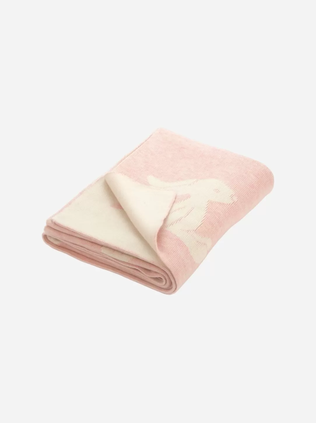 Baby Patachou Pink Blanket With A Little Bunny