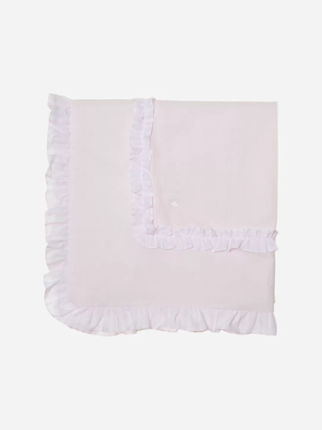 Baby Patachou Pink Blanket With Frills