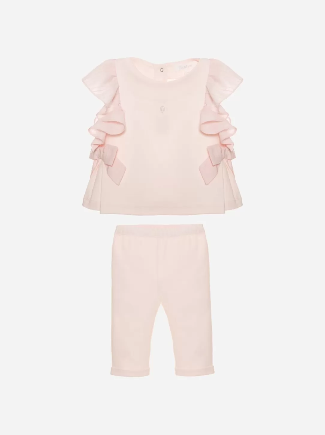 Baby Patachou Pink Blouse And Pants Set