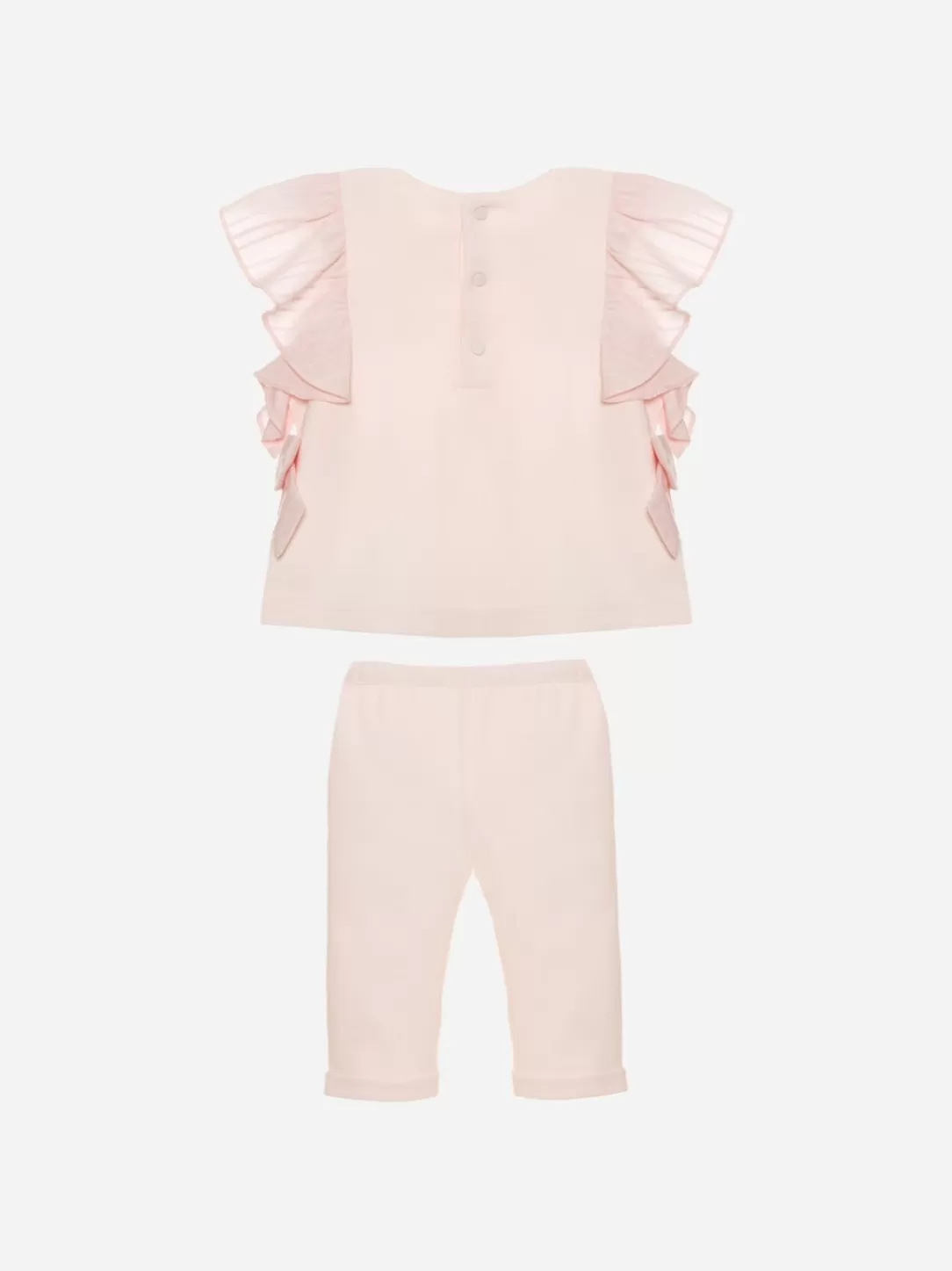 Baby Patachou Pink Blouse And Pants Set