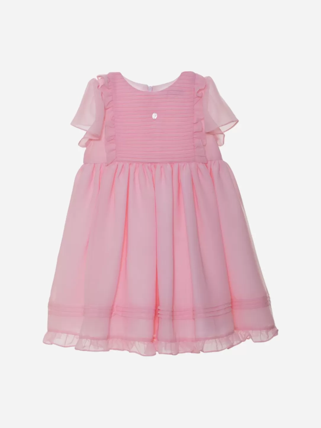 Baby Patachou Pink Chiffon Dress