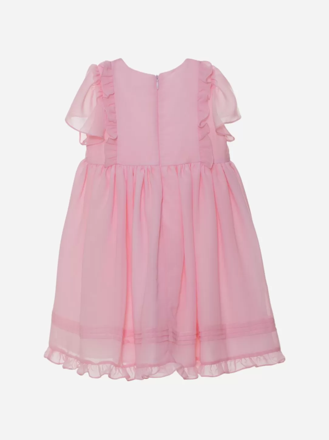 Baby Patachou Pink Chiffon Dress