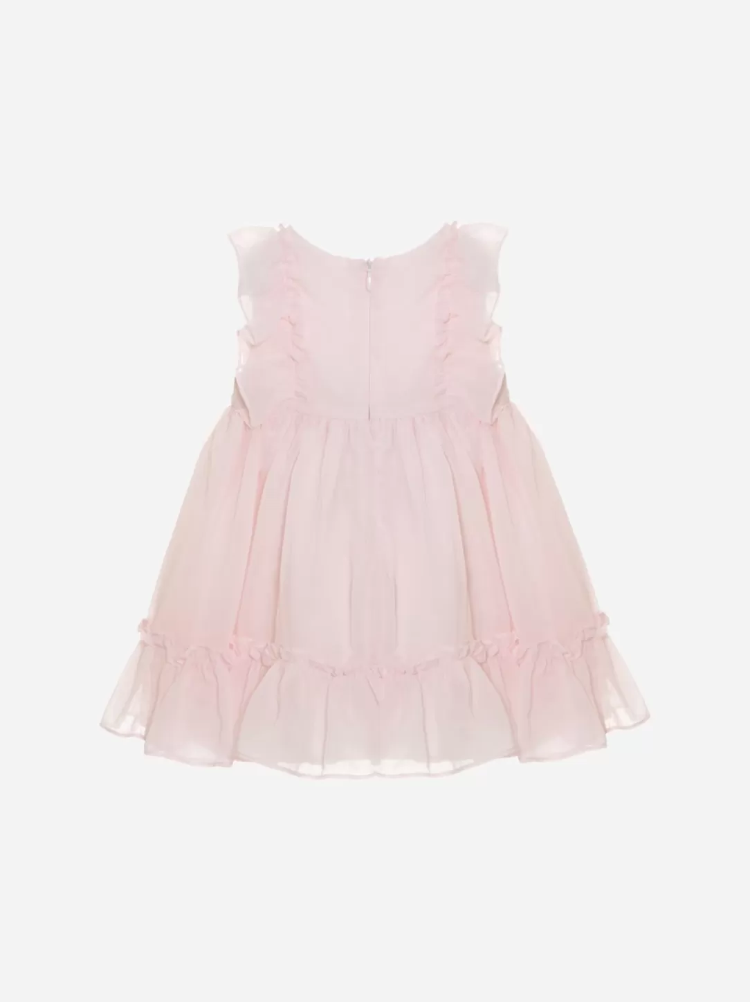 Baby Patachou Pink Chiffon Dress