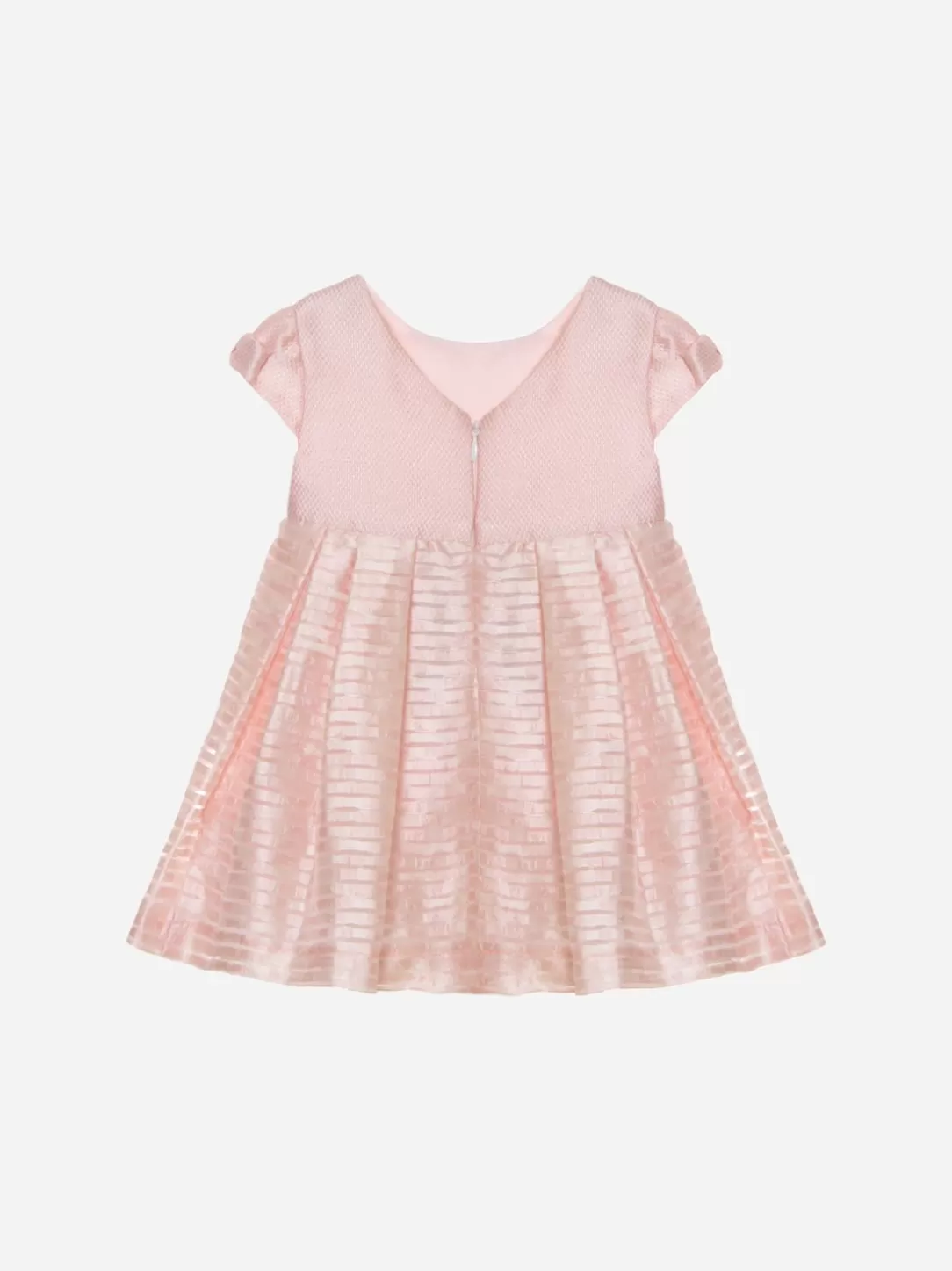 Baby Patachou Pink Dress Made In Organza