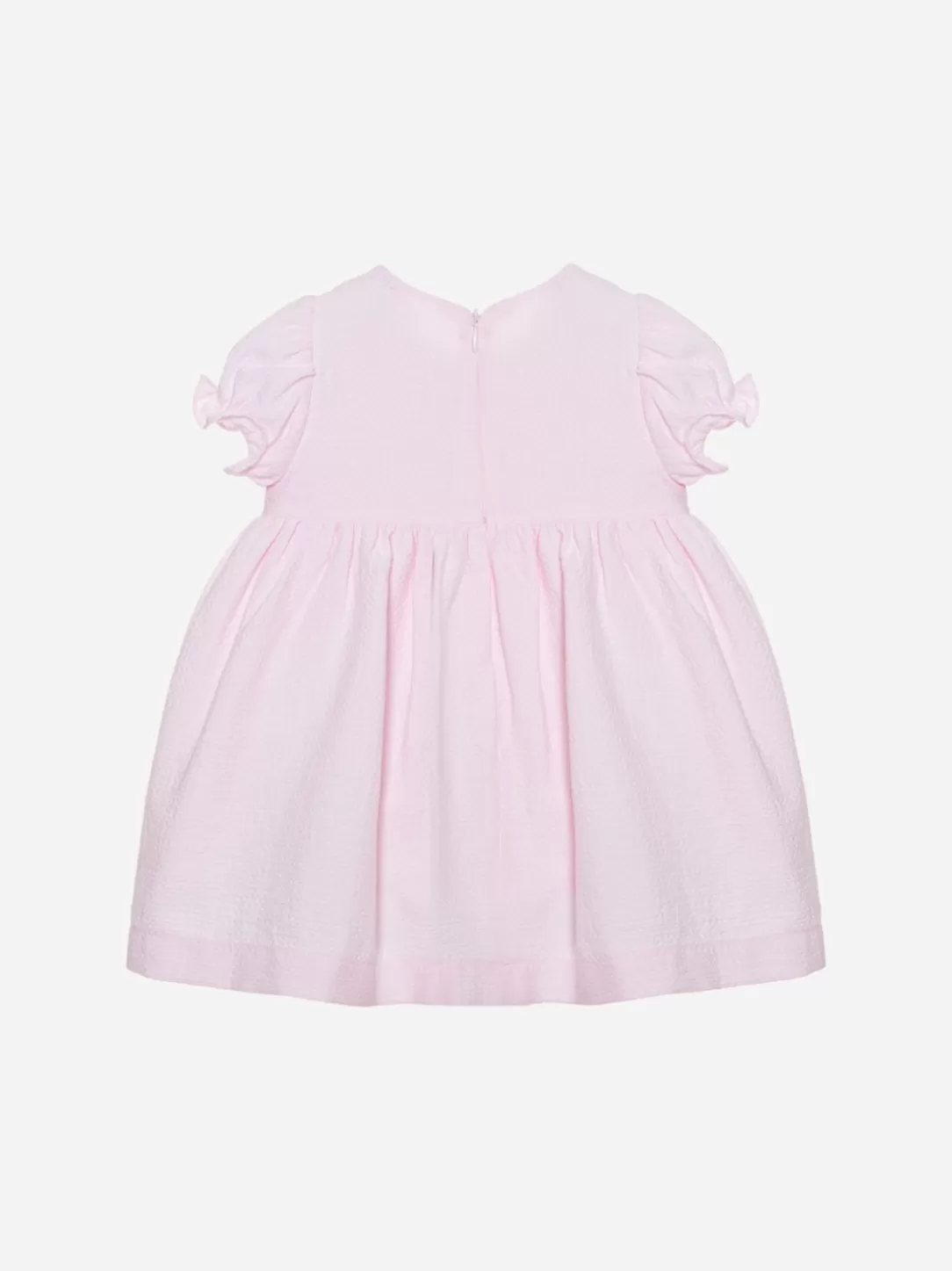 Baby Patachou Pink Dress Made In Piquet