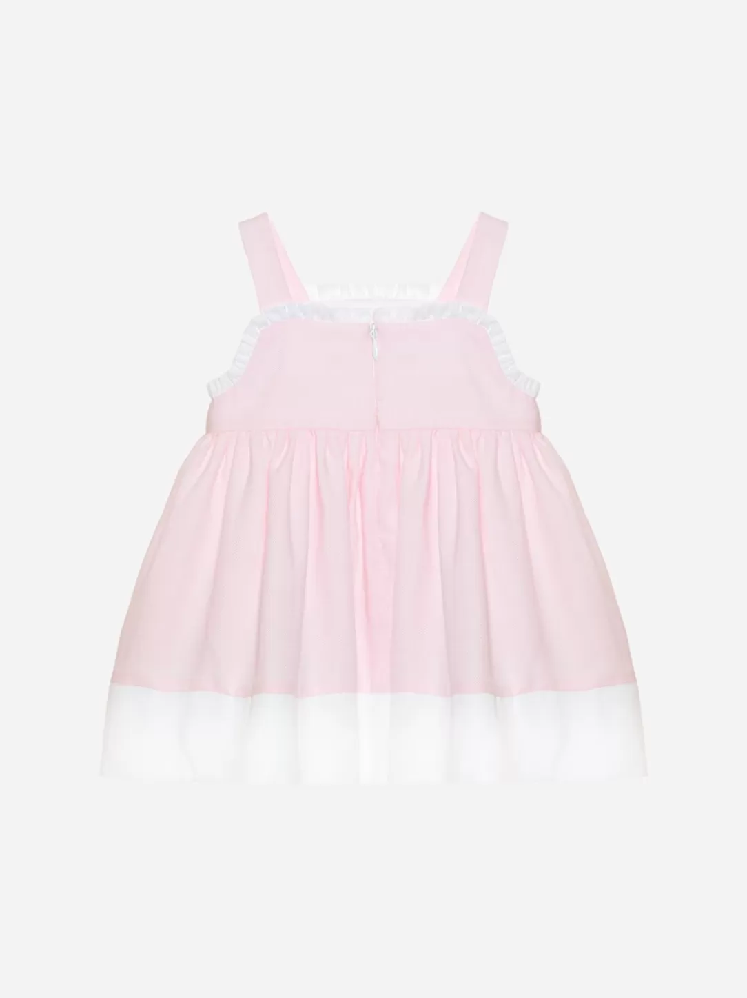 Baby Patachou Pink Dress Made In Poplin