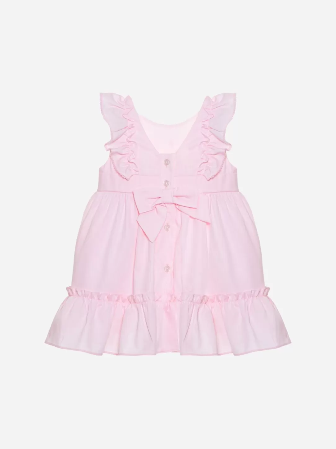 Baby Patachou Pink Dress Made In Voile