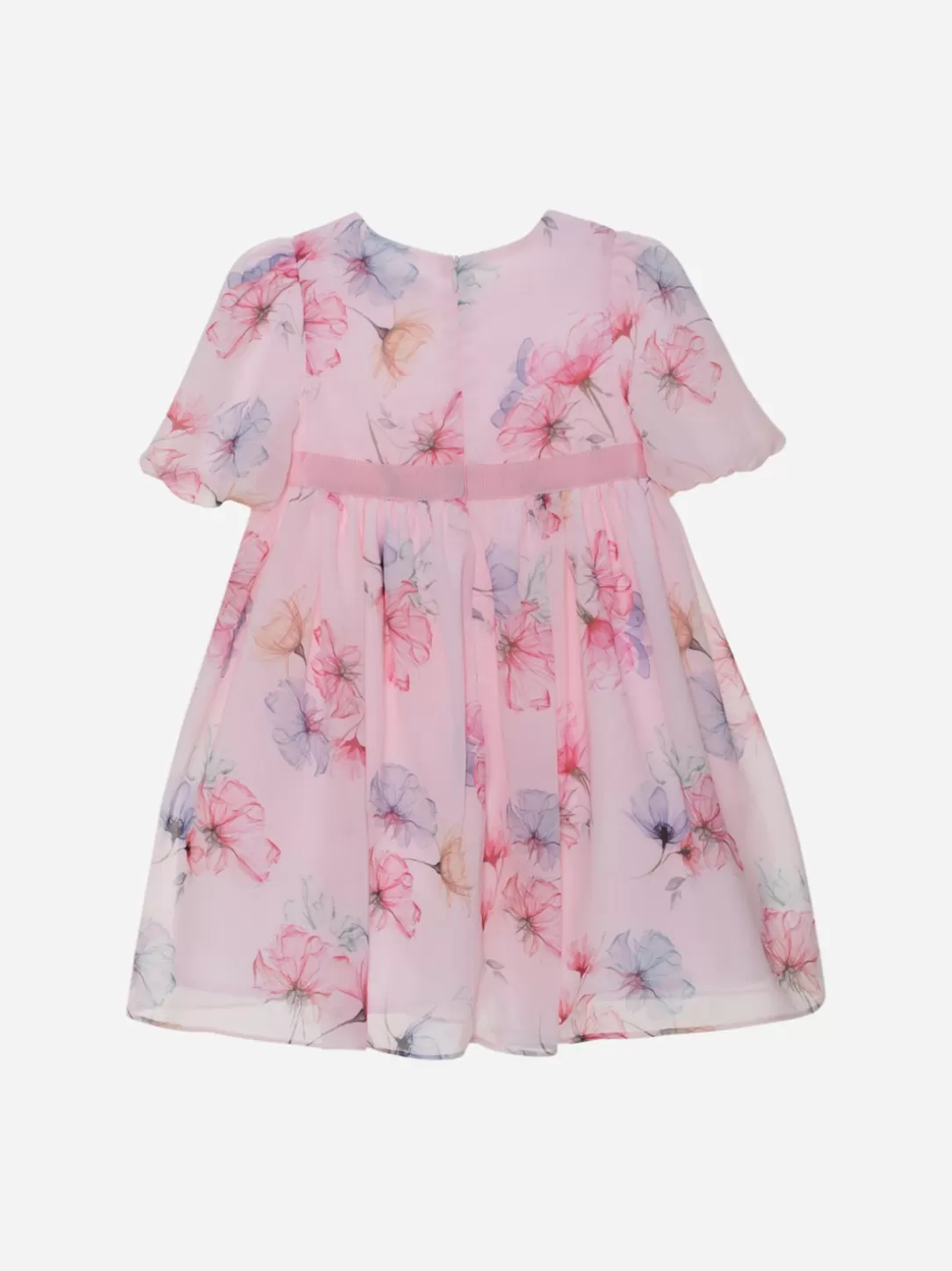 Baby Patachou Pink Dress With Floral Print