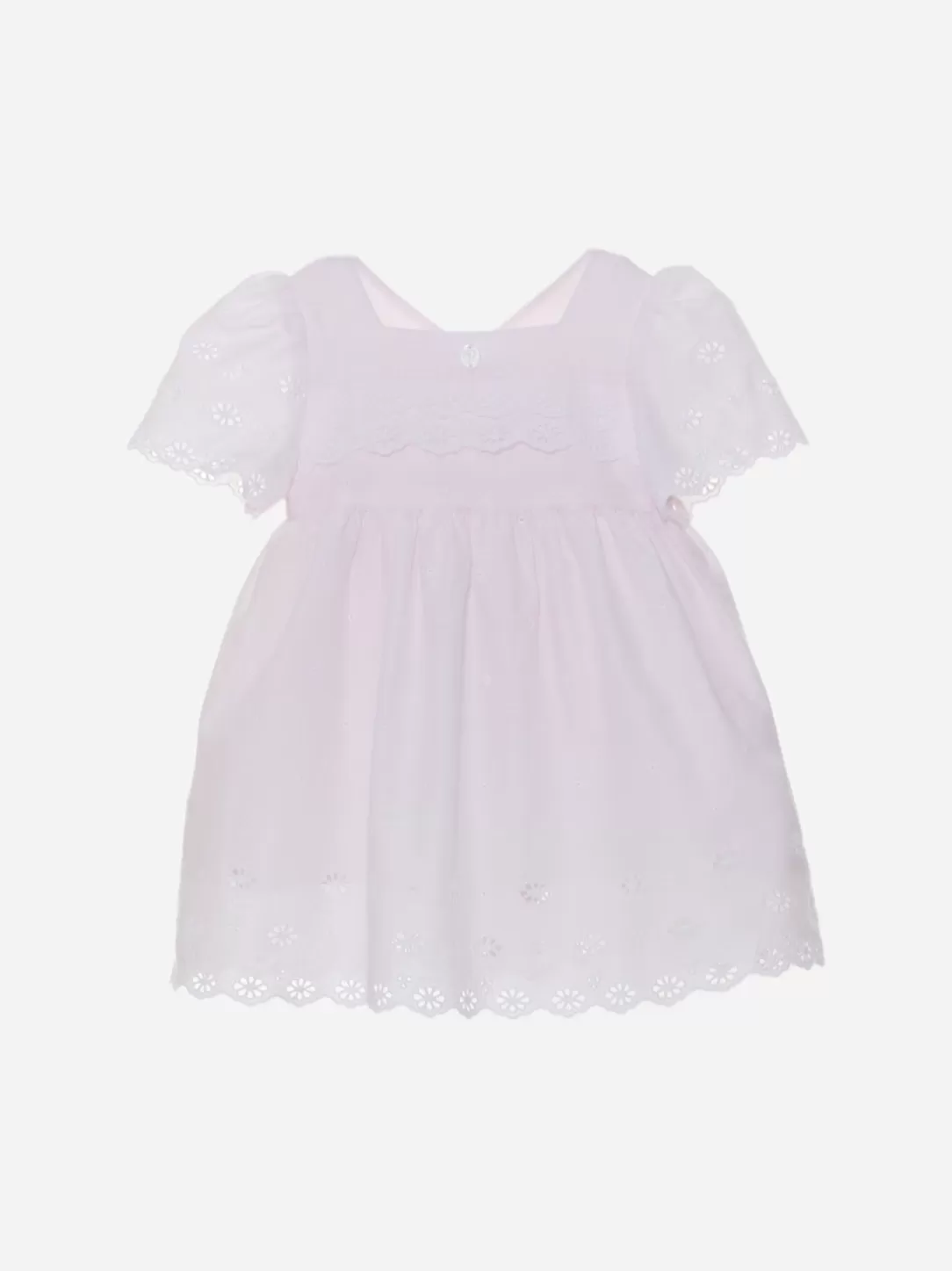 Baby Patachou Pink Embroidered Dress