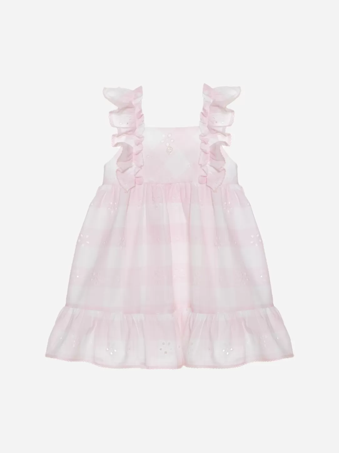 Baby Patachou Pink Embroidered Dress