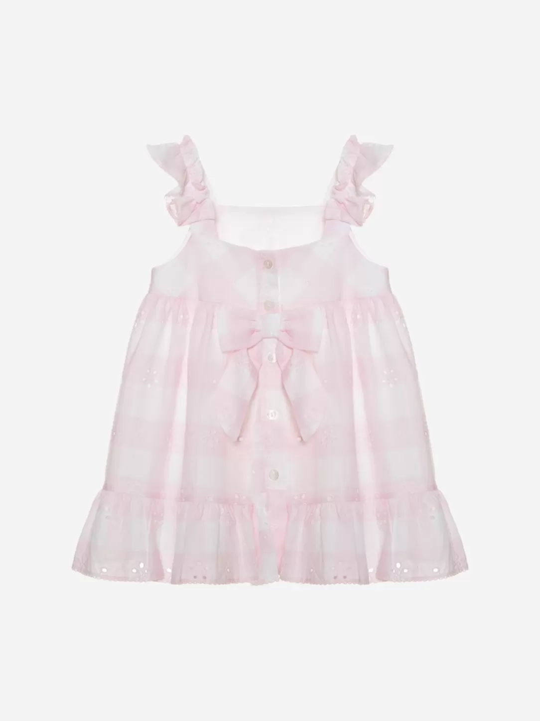 Baby Patachou Pink Embroidered Dress