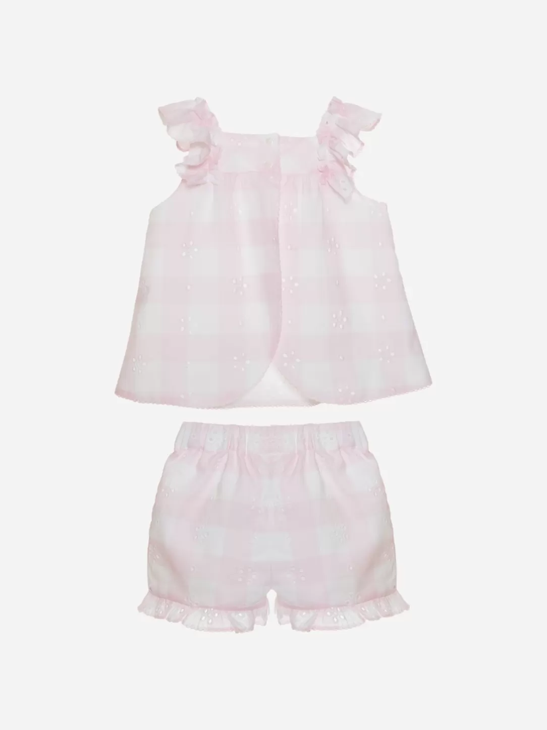 Baby Patachou Pink Embroidered Set