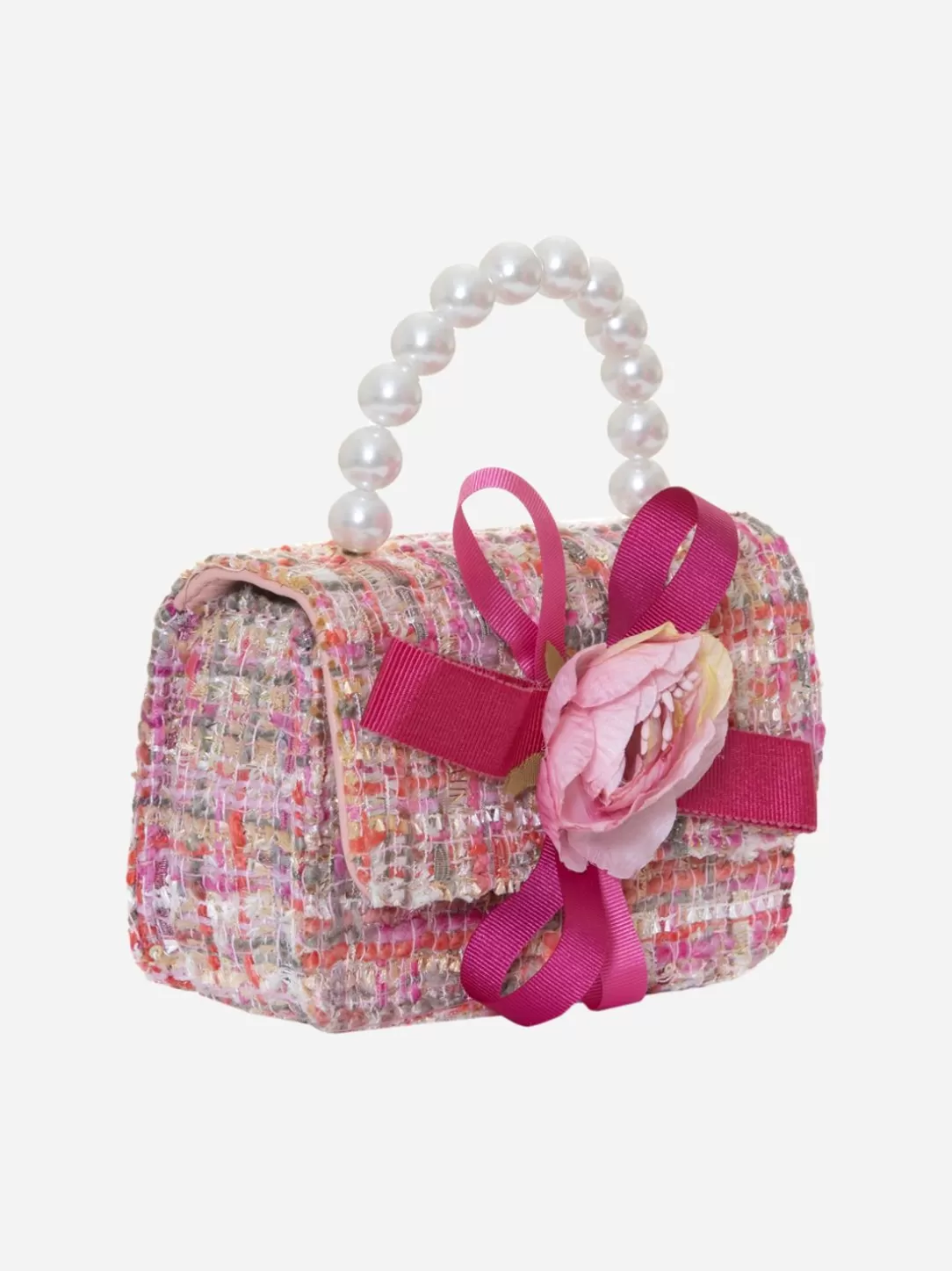 Girl Patachou Pink Fucshia Handbag