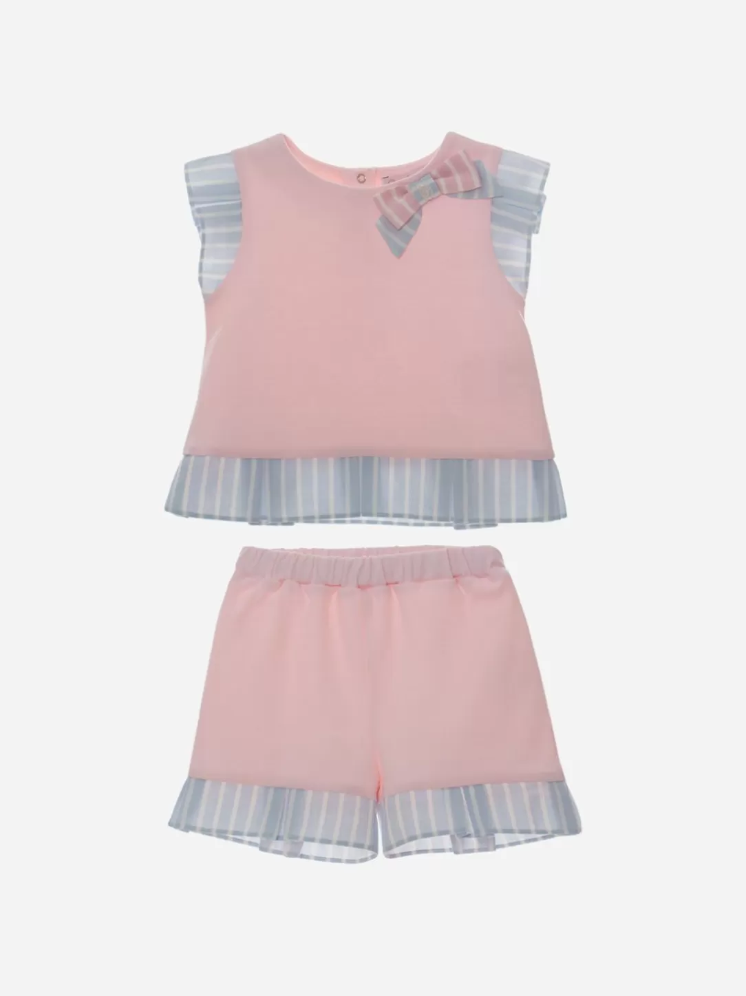 Baby Patachou Pink Girls Set With Bow