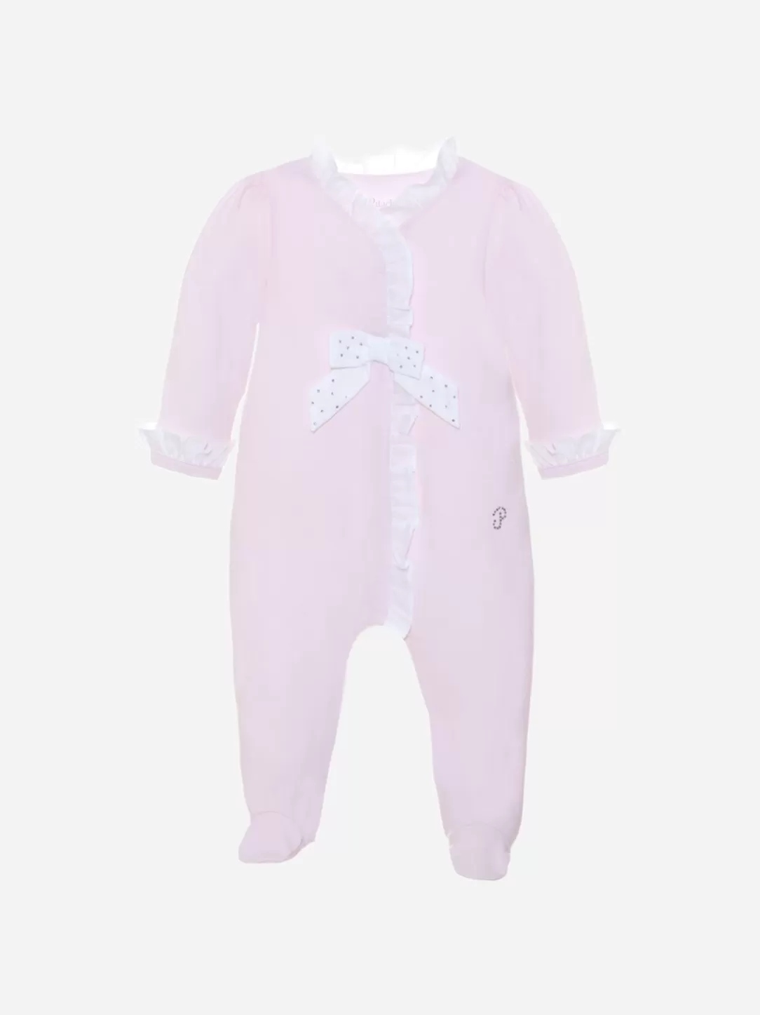 Baby Patachou Pink Jersey Babygrow