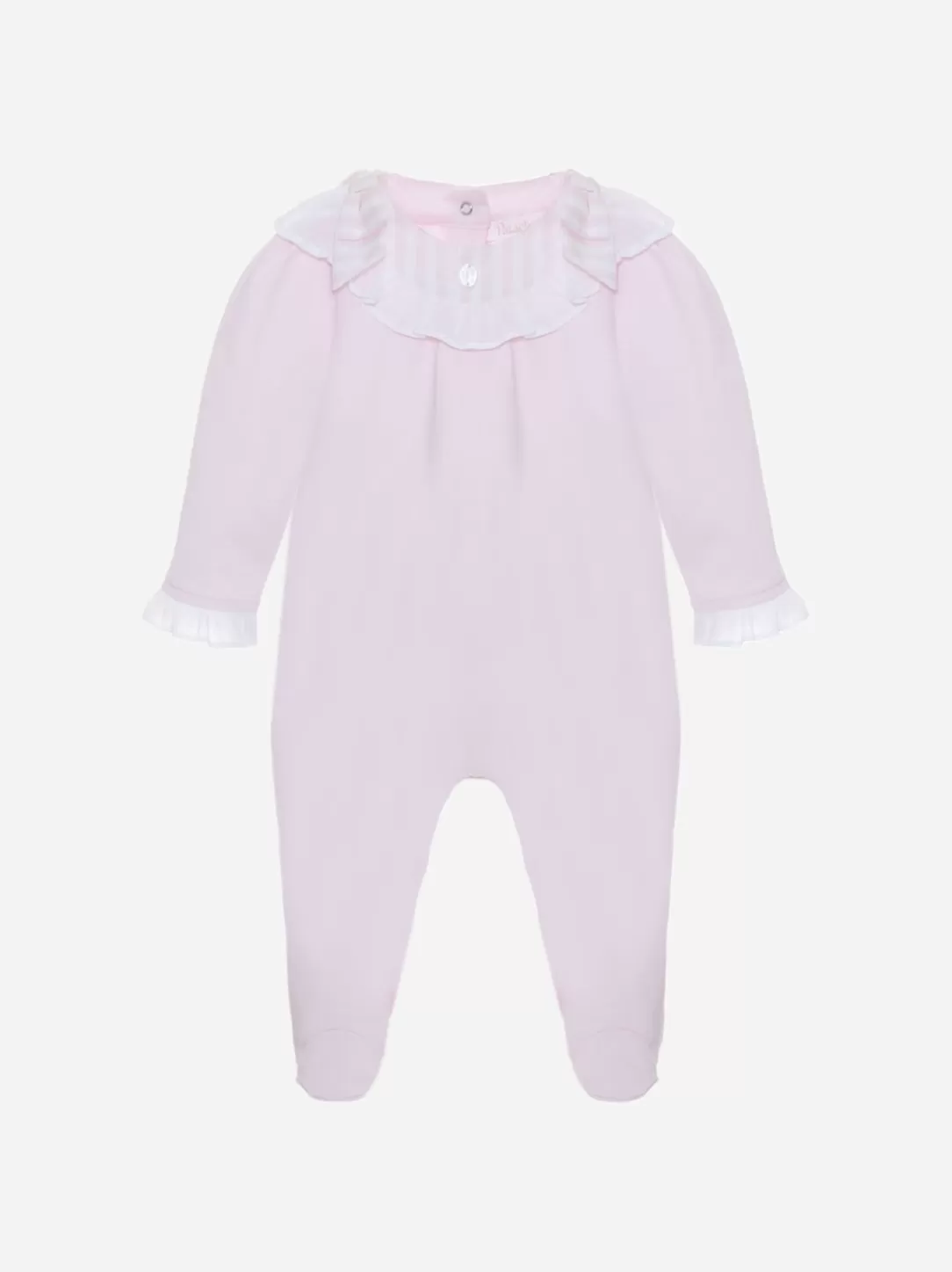 Baby Patachou Pink Jersey Babygrow